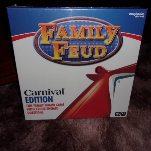 Hasbro Other - CARNIVAL CRUISE Edition Family Feud Board Game 2020 BRAND NEW SEALED Fun Ship